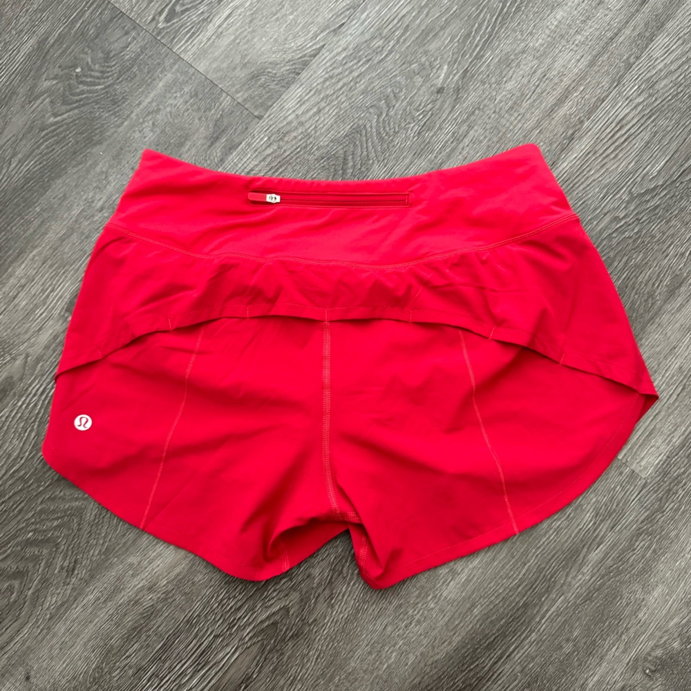 Lululemon Speed Up Mid-Rise Lined Short 4”
